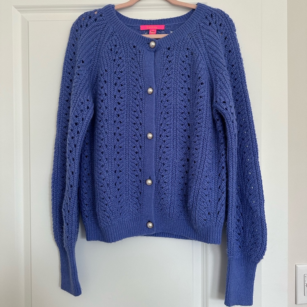 Lily Pulitzer cardigan and tank set